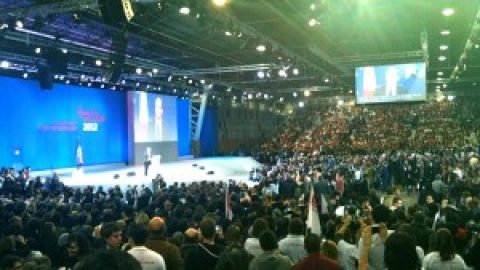 Meeting du Bourget, discours de François Hollande