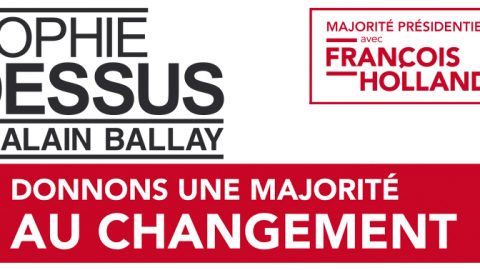 Elections législatives des 10 et 17 juin, Sophie Dessus et Alain Ballay en réunion publique à Egletons