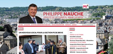 Le nouveau site internet de Philippe Nauche