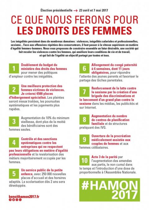 CE QUE FERONS NOUS POUR LES FEMMES