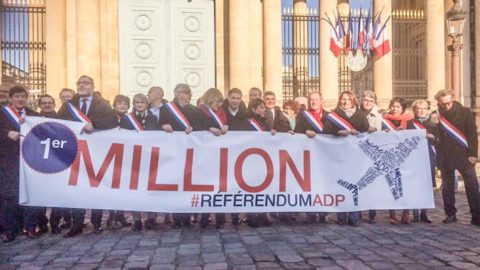 1 million de signatures pour le référendum ADP !