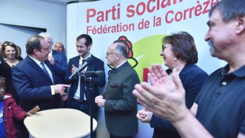 François HOLLANDE et Bernard CAZENEUVE à Brive dans le prolongement de la Foire du Livre