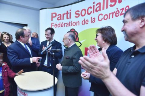 François HOLLANDE et Bernard CAZENEUVE à Brive dans le prolongement de la Foire du Livre